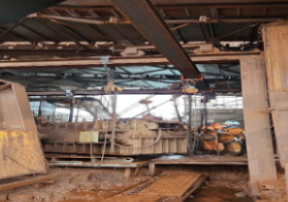 원료공장 B/C 감속기 사진